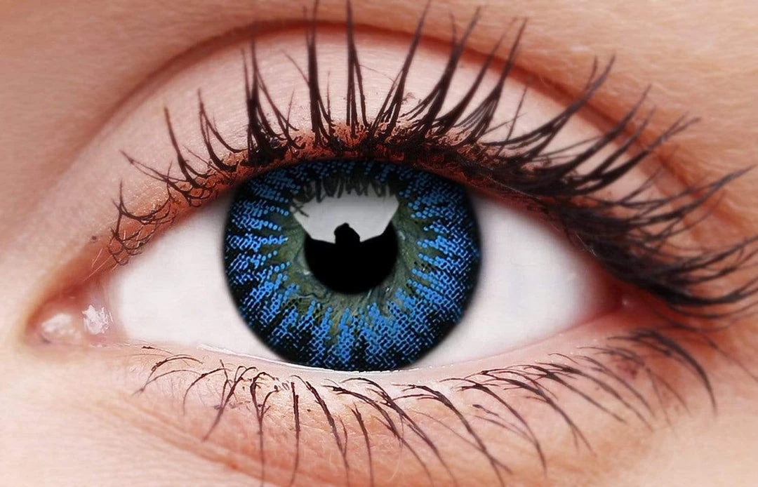 ColourVue Buy Costumes Cool Blue Coloured Contact Lenses 3 ColourVue Buy Costumes Cool Blue Coloured Contact Lenses