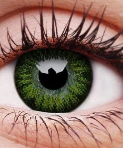 ColourVue Buy Costumes Party Green Coloured Contact Lenses