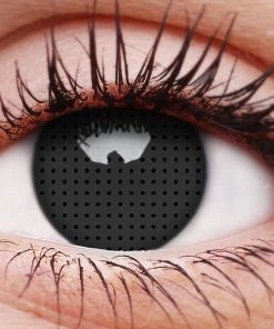 ColourVue Black Screen Coloured Contact Lenses Buy Costumes