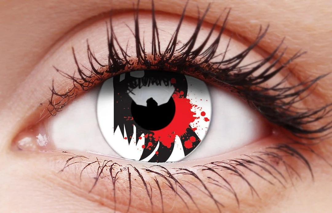ColourVue Buy Costumes Bloodscream Contact Lenses 3 ColourVue Buy Costumes Bloodscream Contact Lenses
