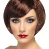 Smiffy's Chicago Bob Short Brown Straight Wig Womens Costume Fancy Dress Cosplay Hair 1 Smiffy's Chicago Bob Short Brown Straight Wig Womens Costume Fancy Dress Cosplay Hair