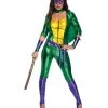Rubies Donatello TMNT Women's Jumpsuit Adult Costume