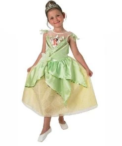 Rubies Tiana Glitter Deluxe Children's Princess And The Frog Costume