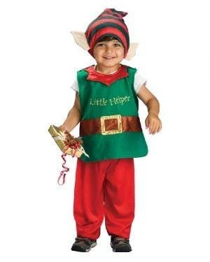 Rubies Happy Lil' Elf Toddler & Children's Christmas Costume 3 Rubies Happy Lil' Elf Toddler & Children's Christmas Costume