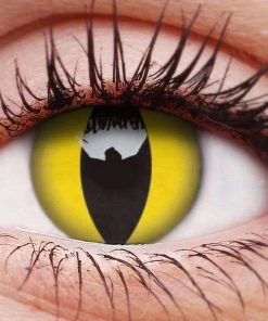 ColourVue Buy Costumes Cat's Eye 1 YEAR Contact Lenses
