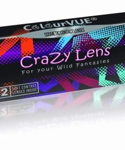 ColourVue Blind White Coloured Contact Lenses