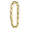 Tomfoolery Mens Pimp Necklace Chunky Gold Chain