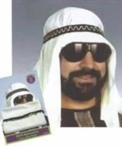 Carnival Products Mens Arab Sheikh Head-cover Costume Set