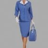 Disguises Air Hostess Pan Am Womens Hire Costume