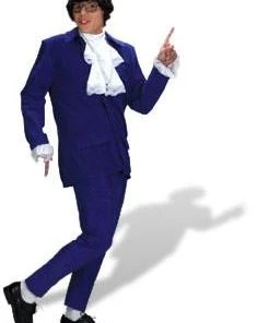 Disguises Austin Powers Mens Hire Costume