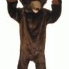 Disguises Womens Bear Brown Adult Mascot Hire Costume