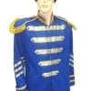 Disguises Stg. P Pop Star 60's Blue Men's Hire Costume