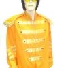 Disguises Stg. P 60's Pop Star Mens Hire Costume Orange Mens Hire Costume