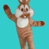 Disguises Womens Bunny Brown Adult Mascot Hire Costume