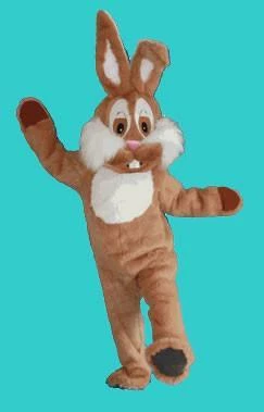 Disguises Womens Bunny Brown Adult Mascot Hire Costume 3 Disguises Womens Bunny Brown Adult Mascot Hire Costume