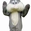 Disguises Bunny Grey Adult Mascot Hire Costume