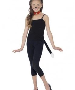 Smiffy's Cat Black And White Costume Kit Children
