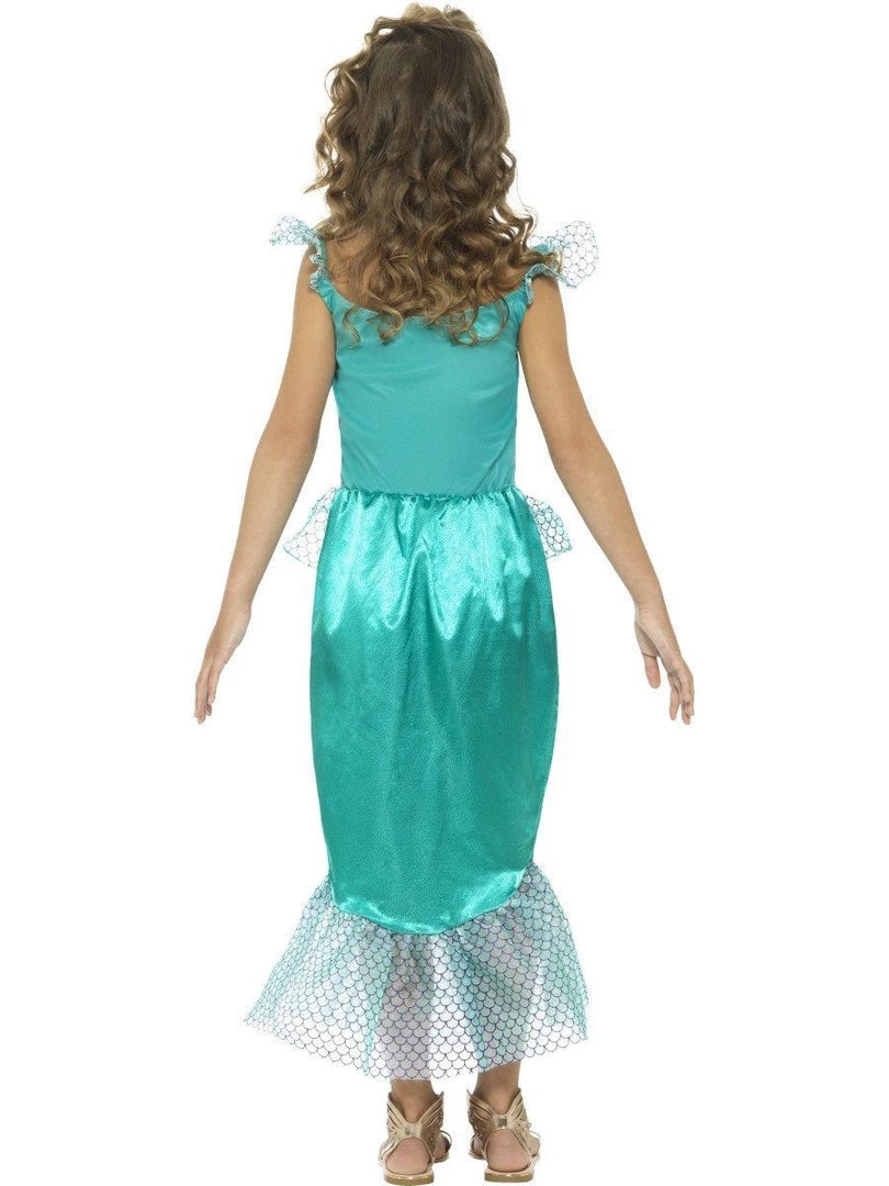 Smiffy's Mermaid Little Deluxe Princess Girls And Tween Size Costume 5 Smiffy's Mermaid Little Deluxe Princess Girls And Tween Size Costume