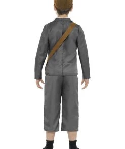 Smiffy's School Boy Historical Victorian Costume Uniform Book Week Dress Up Kids