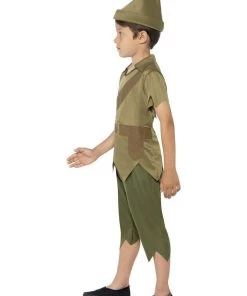 Smiffy's Robin Hood Boys Costume Peter Pan Fancy Dress Kids