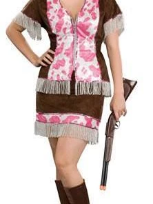 Disguises Dolly Cowgirl Womens Hire Costume