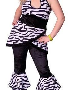 Disguises Disco Pants Suit Sister Sledge Womens Hire Costume