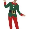 Smiffy's Cool Yule Elf Christmas Elf Adult Costume 1 Smiffy's Cool Yule Elf Christmas Elf Adult Costume