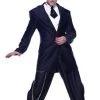 Disguises Mens Gangster 1920's Pimp Zoot Suit Men's Hire Costume