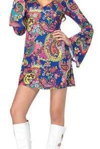 Disguises Go Go Girl Harmony Womens 1960s Hire Costume