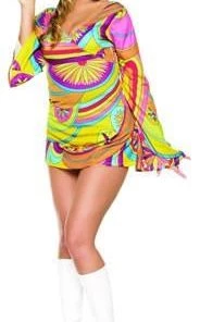 Disguises Wild Child Go Go Girl Plus Womens 1960s Hire Costume