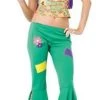 Disguises Hippie Aquarius Girl Womens Hire Costume