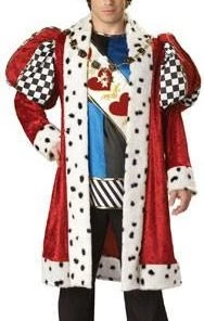 Disguises King Of Hearts Deluxe Mens Costume Hire