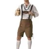 In Character Oktoberfest Costume Lederhosen Deluxe Mens Hire Costume