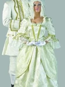 Disguises Marie Antoinette Gold Hire Costume Womens