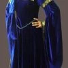 Disguises Princess Medieval Imperial Blue Womens Hire Costume