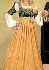 Disguises Womens Medieval Ophelia Women's Hire Costume