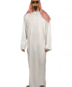 Smiffy's Arab Mens Fancy Dress Costume Arabian Nights Shiek Outfit