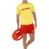 Smiffy's Baywatch Lifeguard Mens Beach Patrol Fancy Dress Party Costume