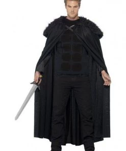 Smiffy's Mens Barbarian Men's Medieval Dark Barbarian Costume For Sale
