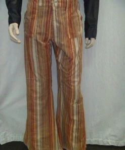 Disguises Flares Mens Hire 1970s Costume Pants