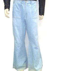 Disguises Flares Mens Hire 1970s Costume Pants