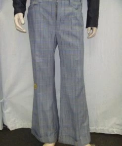 Disguises Flares Mens Hire 1970s Costume Pants