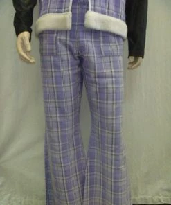 Disguises Flares Mens Hire 1970s Costume Pants
