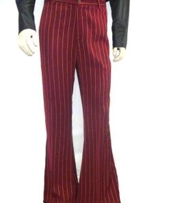 Disguises Flares Mens Hire 1970s Costume Pants