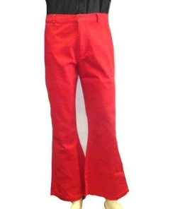 Disguises Flares Mens Hire 1970s Costume Pants