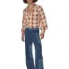 Smiffy's Patchwork Costume Flares Denim