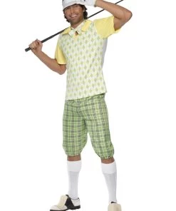 Smiffy's Mens Gone Golfing Men's Golfer Pub Golf Costume