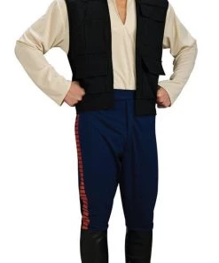 Rubie's Mens Han Solo Men's Hire Costume Star Wars Fancy Dress