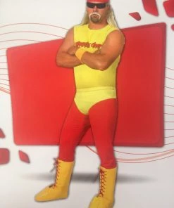 Sweidas Mens Hogan Wrestler Costume Set For Sale