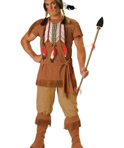 In Character Mens Indian Brave Adult Hire Costume